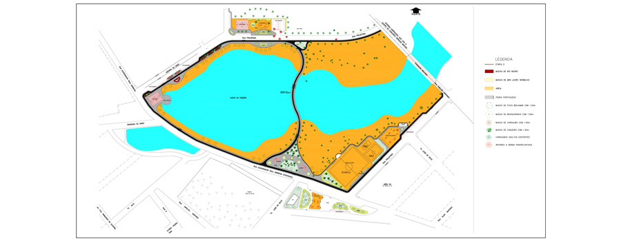 Projeto de Urbanização da Lagoa da Caiçara, em Russas (CE)