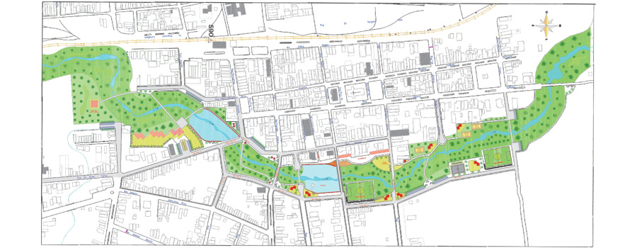 Projeto do Parque Ecológico do Rio Curtume, em Nova Russas (CE)